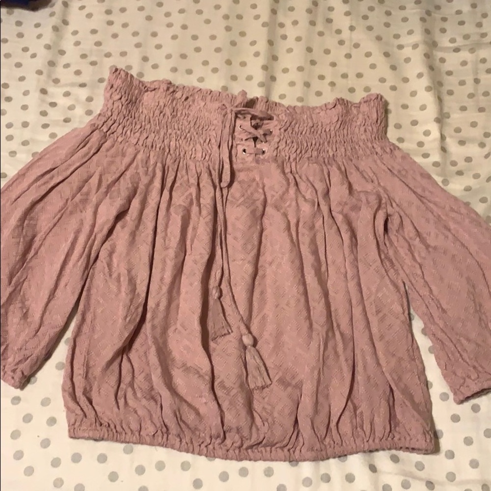 Pink Sleeveless shirt